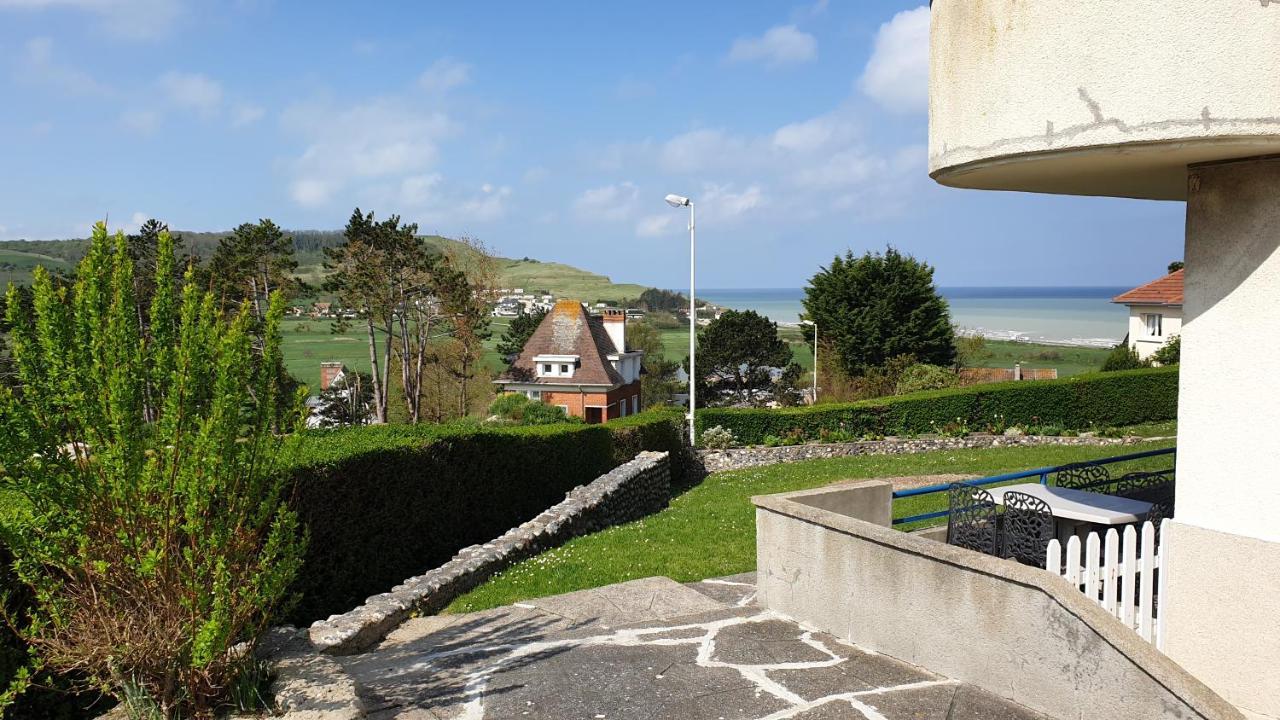 Rez de jardin vue mer Costa Bella Criel-sur-Mer Extérieur photo